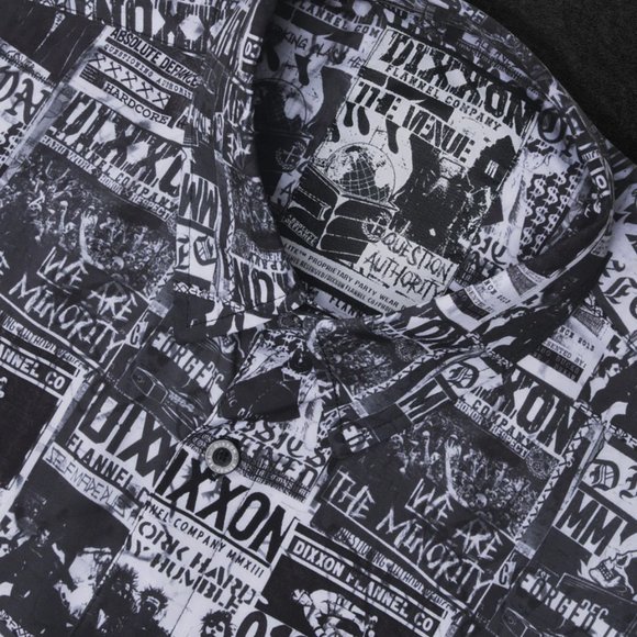 NWT Dixxon Flannel Venue Short Sleeve Concert Shirt (Various Sizes) - Picture 3 of 9